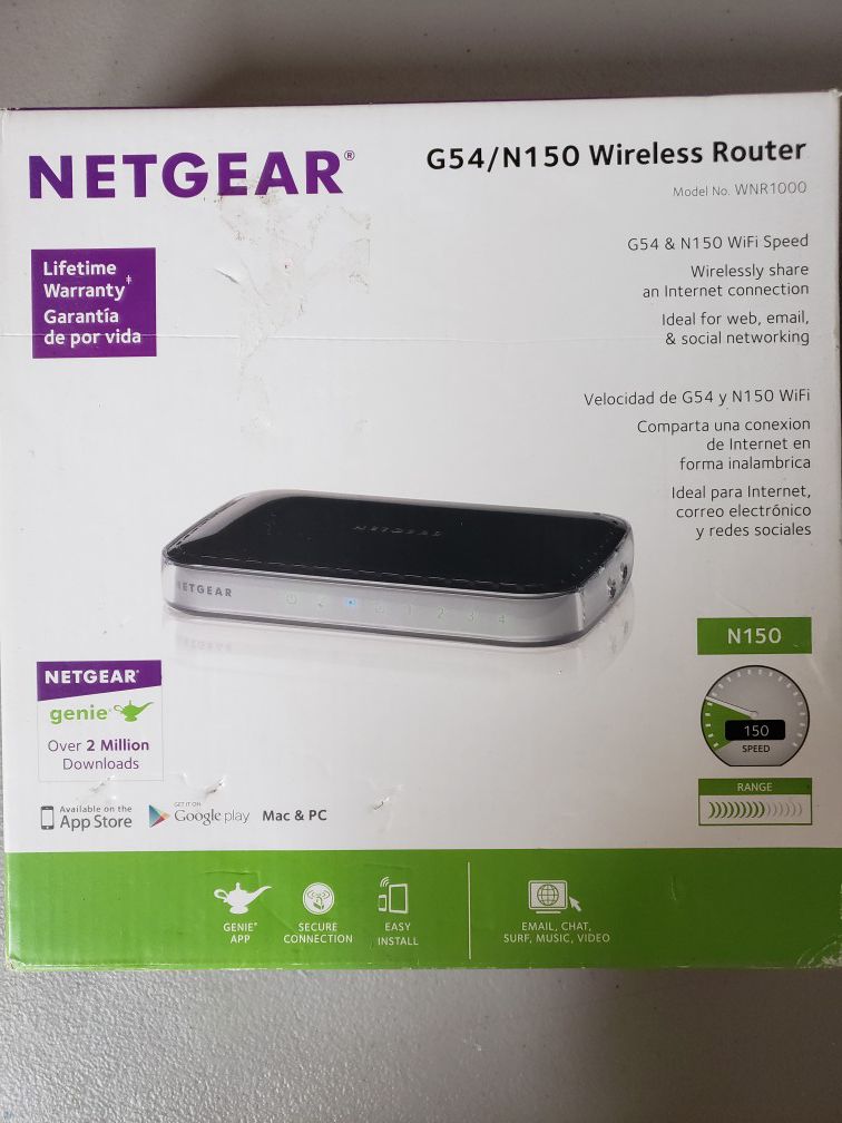 Netgear G54 /N150