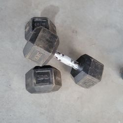 30 Lbs Dumbbells 