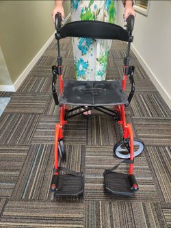 Wheel Chair and a Walker in One