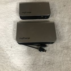 2- myCharge Portable Chargers