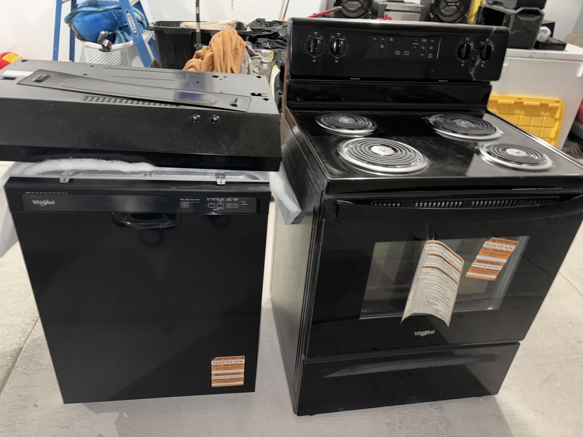 Stove&dish Washer/ Campana
