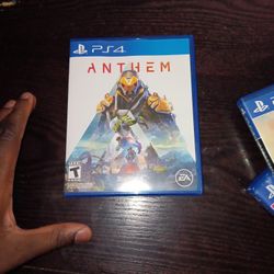 Anthem Ps4 Video Game With Disk