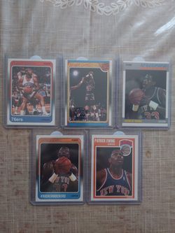 Charles Barkley and Patrick Ewing Cards