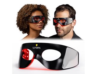 Luminator LED Eye Mask for Men and Women Skincare - Anti-Aging, Boost Collagen, Reduce Dark Circles & Wrinkles, Red Light Therapy for Under-Eye Treatm