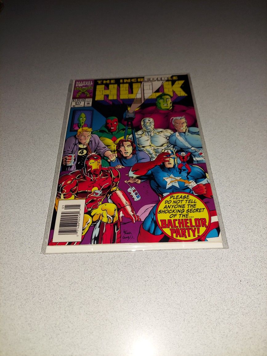 1994 THE INCREDIBLE HULK #417 COMIC BAGGED AND BOARDED