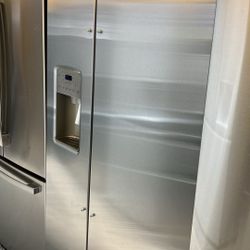 🎁Limited Time Only⏱️ 25.1 cu. ft. Side by Side Refrigerator in Fingerprint Resistant Stainless 