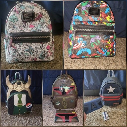 Loungefly Mini Backpack Lot