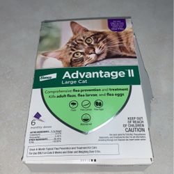 Advantage II Flea Treatment Large Cat Over 9 Lbs
