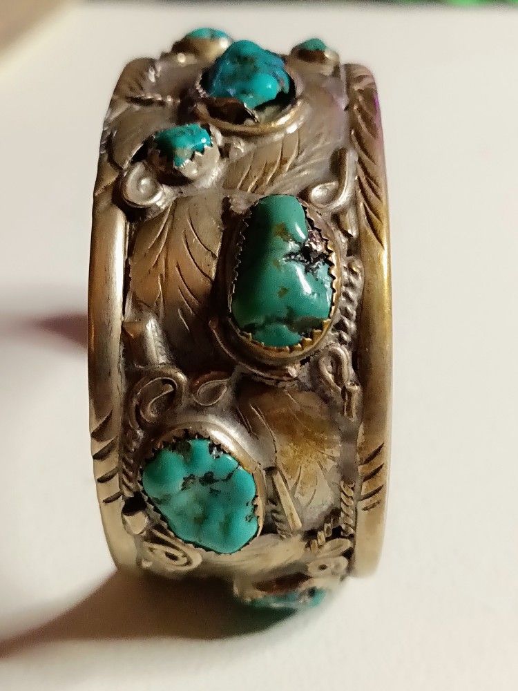 Navajo Turquoise Cuff