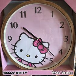 Hello Kitty Clock
