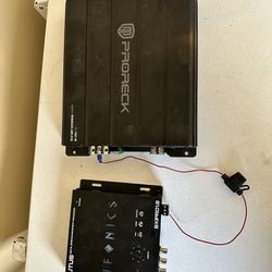 ProReck PR-1500.1M MonoBlock Amp/Hifonics BXIPRO1.0