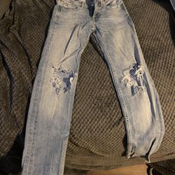 H&M Skinny Ripped Jeans