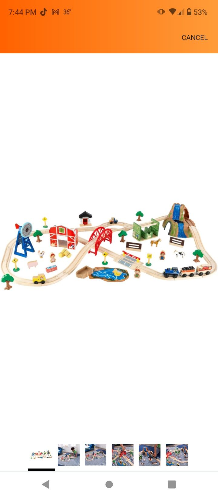 Exact Farm Train Set