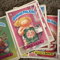 Lot Of 1986-87 Garbage Pail Kids 