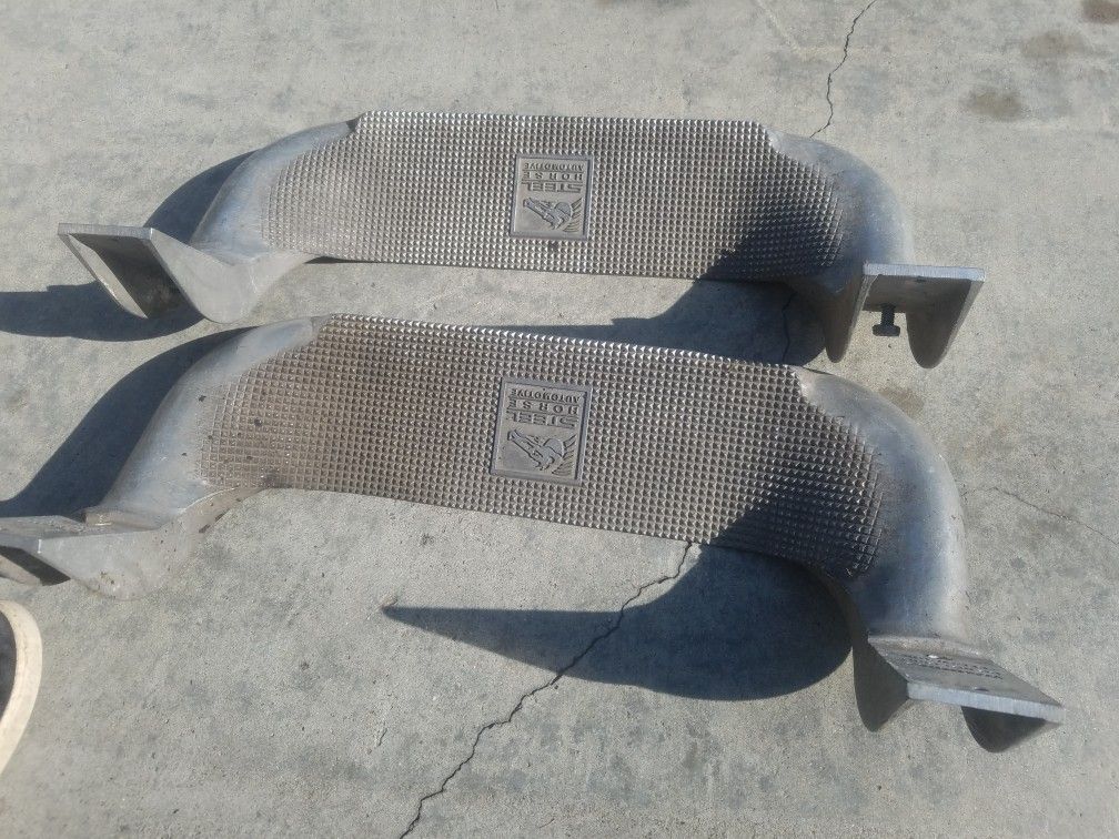 Side step aluminum Steel horse automobile