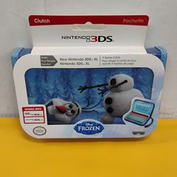 Disney Frozen Olaf Nintendo 3DS XL Clutch Pochette.