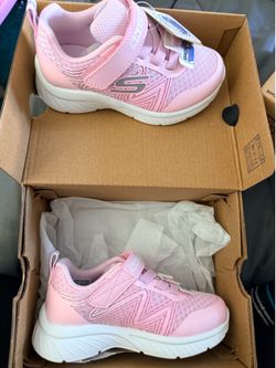 Skechers Kids' Microspec Plus-Swirl Sweet Sneaker (size 8toddler)