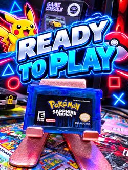 Pokémon Sapphire version ( Fast Shipping)