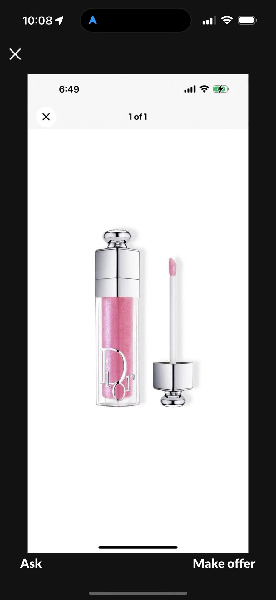 New- Dior Addict Lip Maximizer 003 Halo Lavender 0.20oz No Box