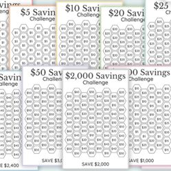 Money Saving Challenge 