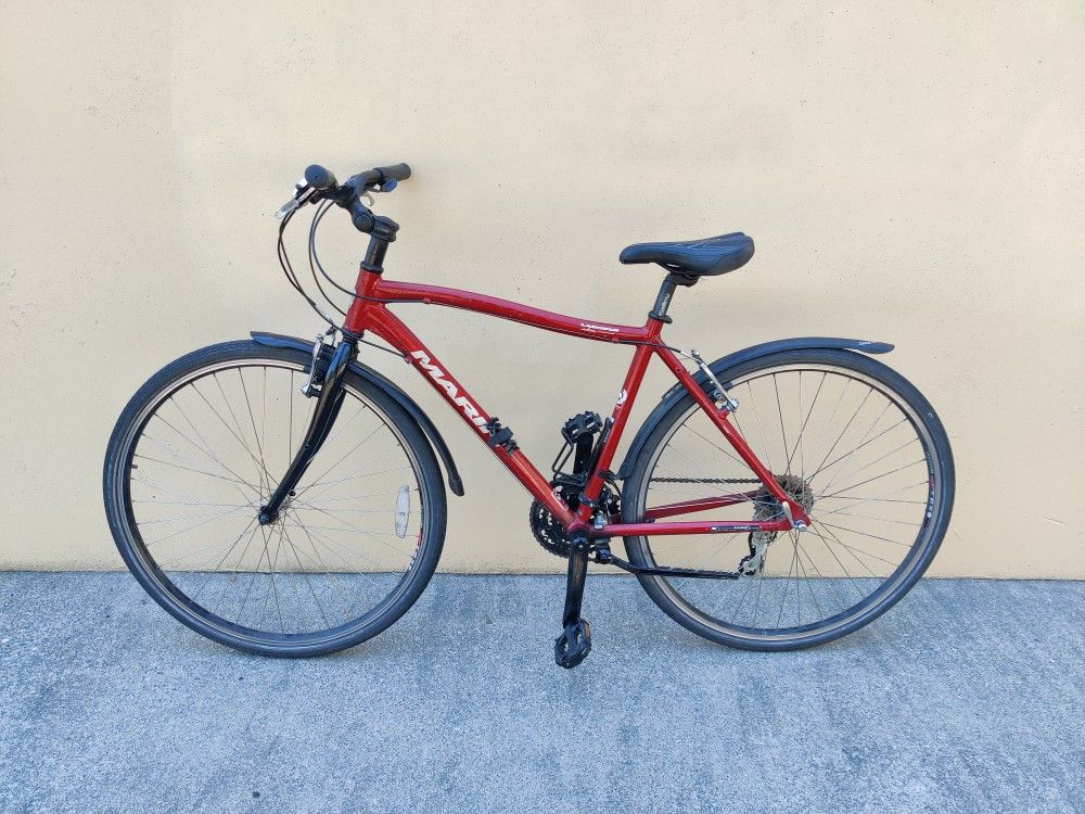 Trek Marin 28" 700c 24Speed Commuter/Road Bike + TUNED! + 19" Light Aluminum Frame + Mud Guards