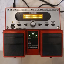 Vocal processor Boss 20 voices