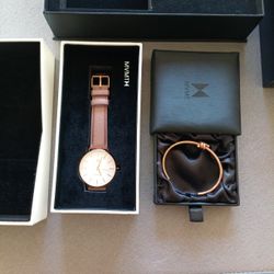 Women's Mvmt Watch And Bracelet 