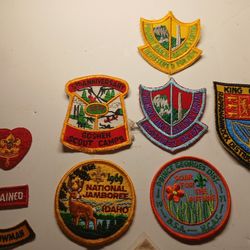 Vintage  Boy Scout  Patches  Medals  Messagee For Pricing 