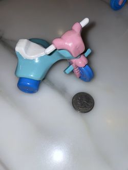 FISHER PRICE Loving Family Dream Dollhouse TRICYCLE for 2-4" Tall Doll 3 Wheeler