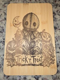 New Sam trick or treat board