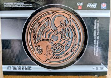 Topps Commemorative Superbowl #44