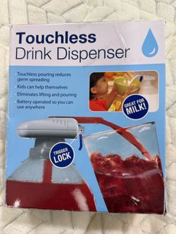 Touch-less Drink Dispenser 🥛This Could have eliminated Crying Over Spilt Milk 😂💜