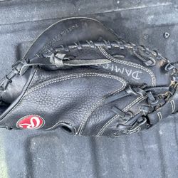 Rawlings Black Leather # GGCMG Gold Glove Catchers Mitt - Lf 