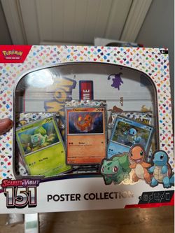 151 poster collection sealed new pokemon
