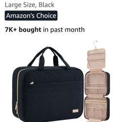 NEW TRAVEL TOILETRY BAG 