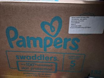 Pampers Swaddlers Size 5 Diapers 132 Count