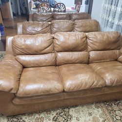 Leather Sofa 