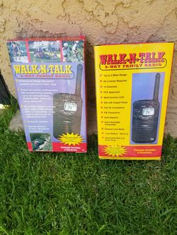 Two way walkie talkie