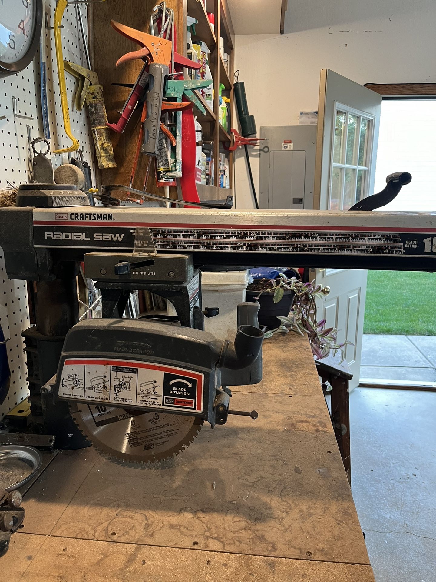 Craftsman 10 Inch Radial Saw