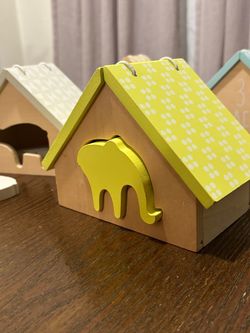 Wooden Animal Shape Sorter Toy Set