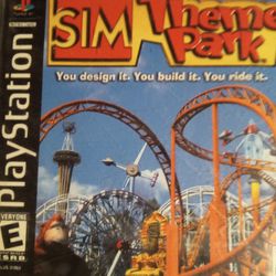 Sim Theme Park (Play Station 1)
