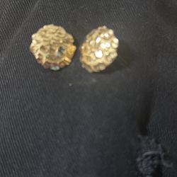 Large Nugget Earrings