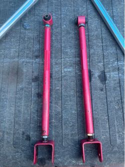 BMW e46 rear adjustable camber arms