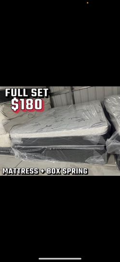 Full Size Mattress With Box Spring 