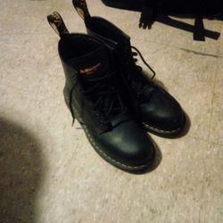 Dr. Marten Boot Matte Black Size 10
