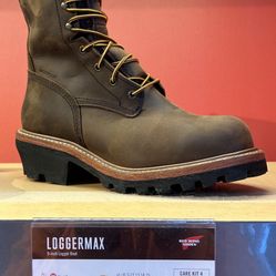 Logger Max Red Wing Boots 