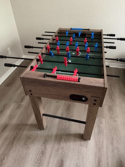 Fooseball table
