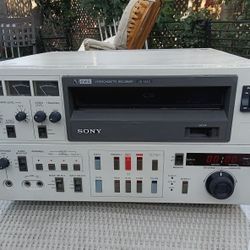 Sony VO-5850 Professional Editing Deck Professional 3/4″ Format NTSC