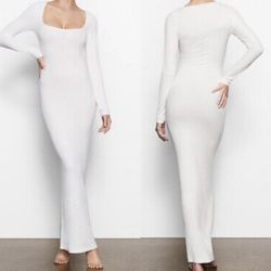 SKIMS -Jersey-SOFT LOUNGE LONG SLEEVE DRESS NWOT