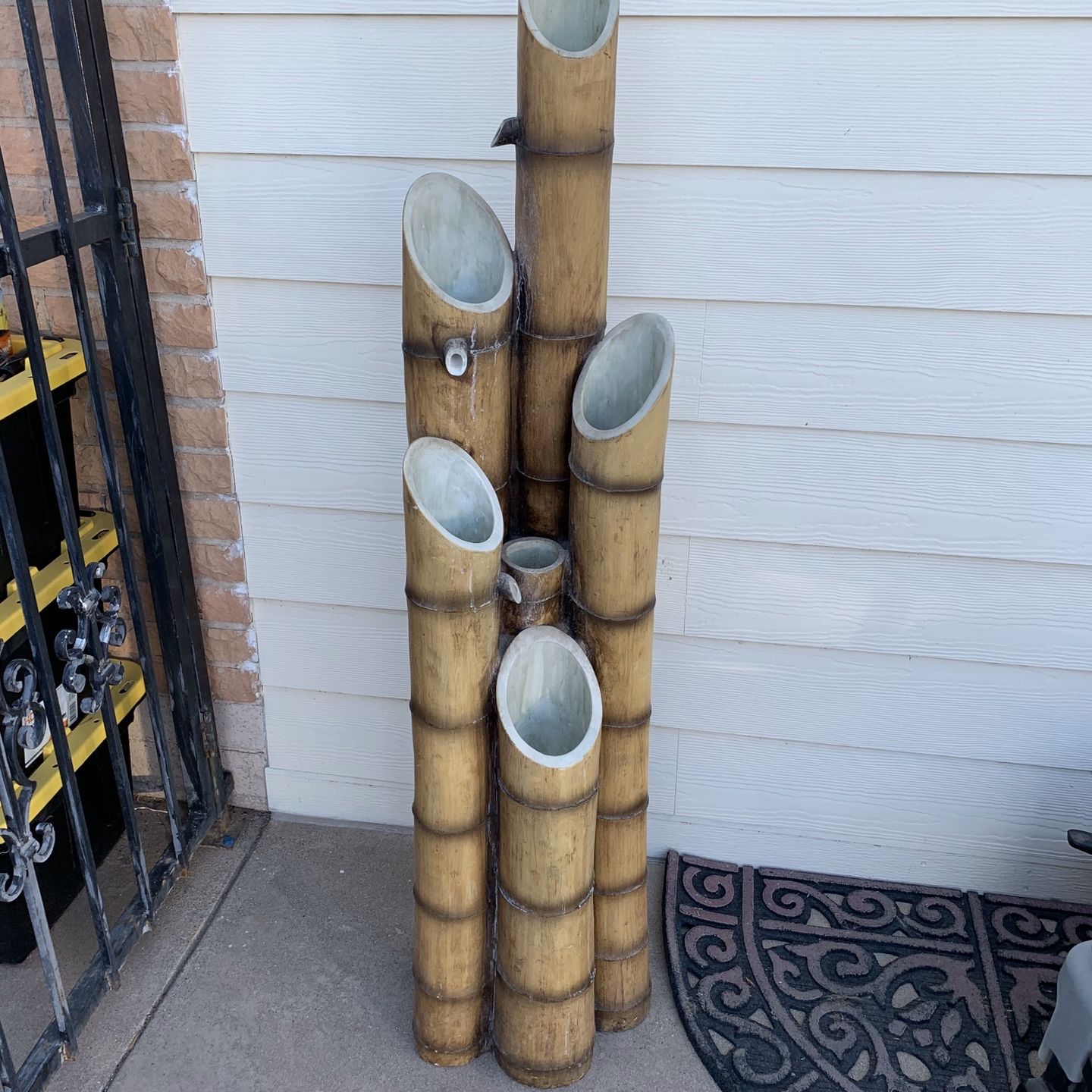 Resin Bamboo Fountain